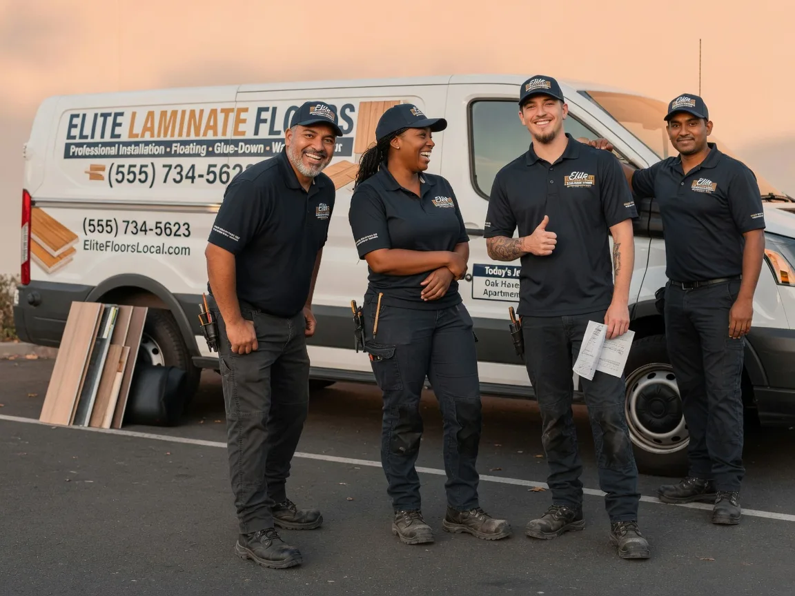 Laminate flooring installation company in Mooreland, IN